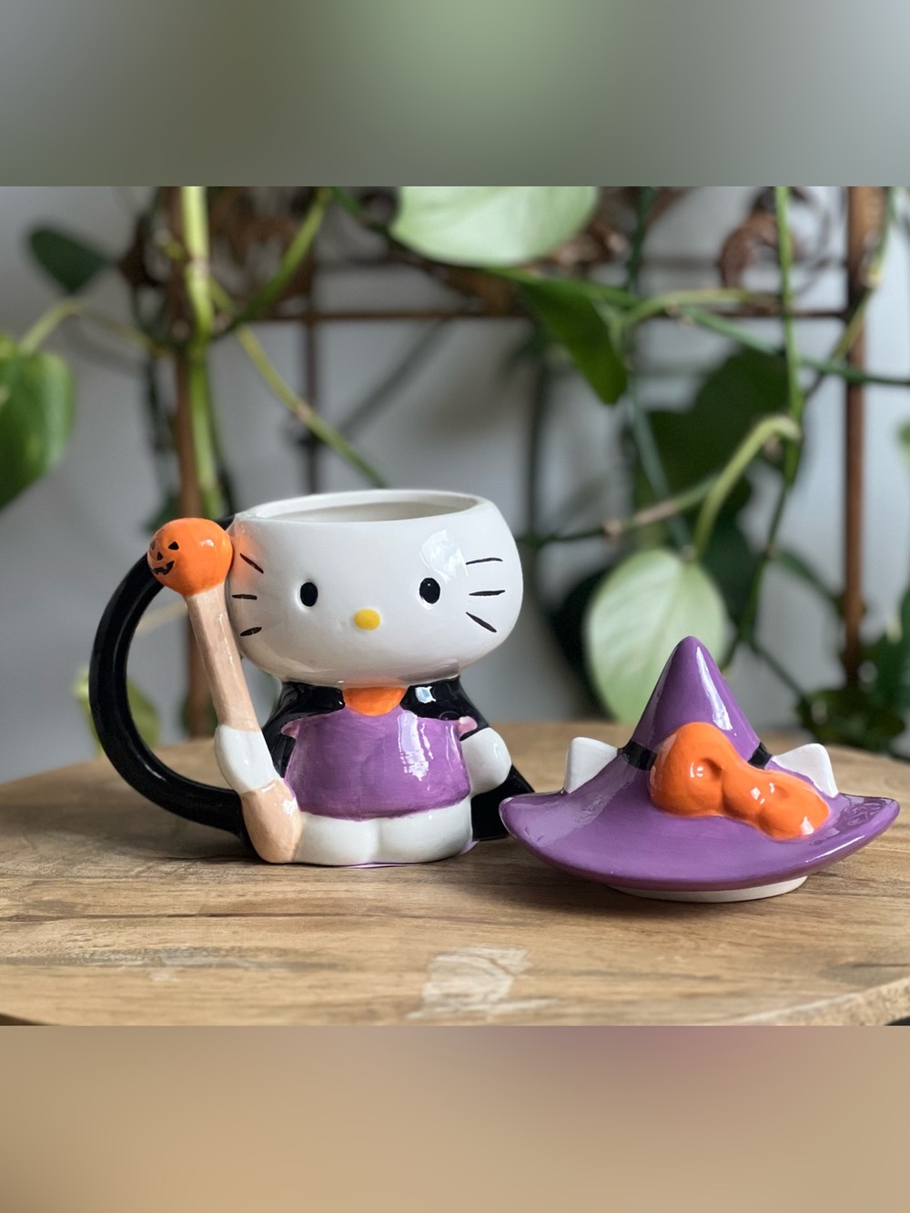 Sanrio Hello Kitty Witch Mug with Lid - Picture 2 of 5